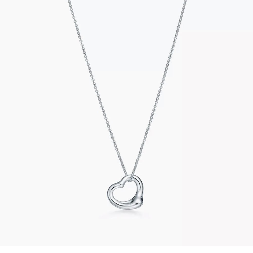 Tiffany & Co Open Heart Sterling Silver necklace